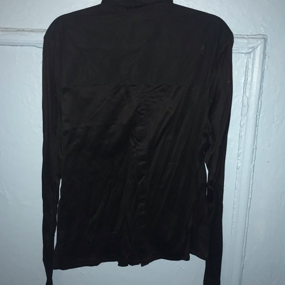 T By Alexander Wang Mixed Fabric Shirt - Picture 2 of 6